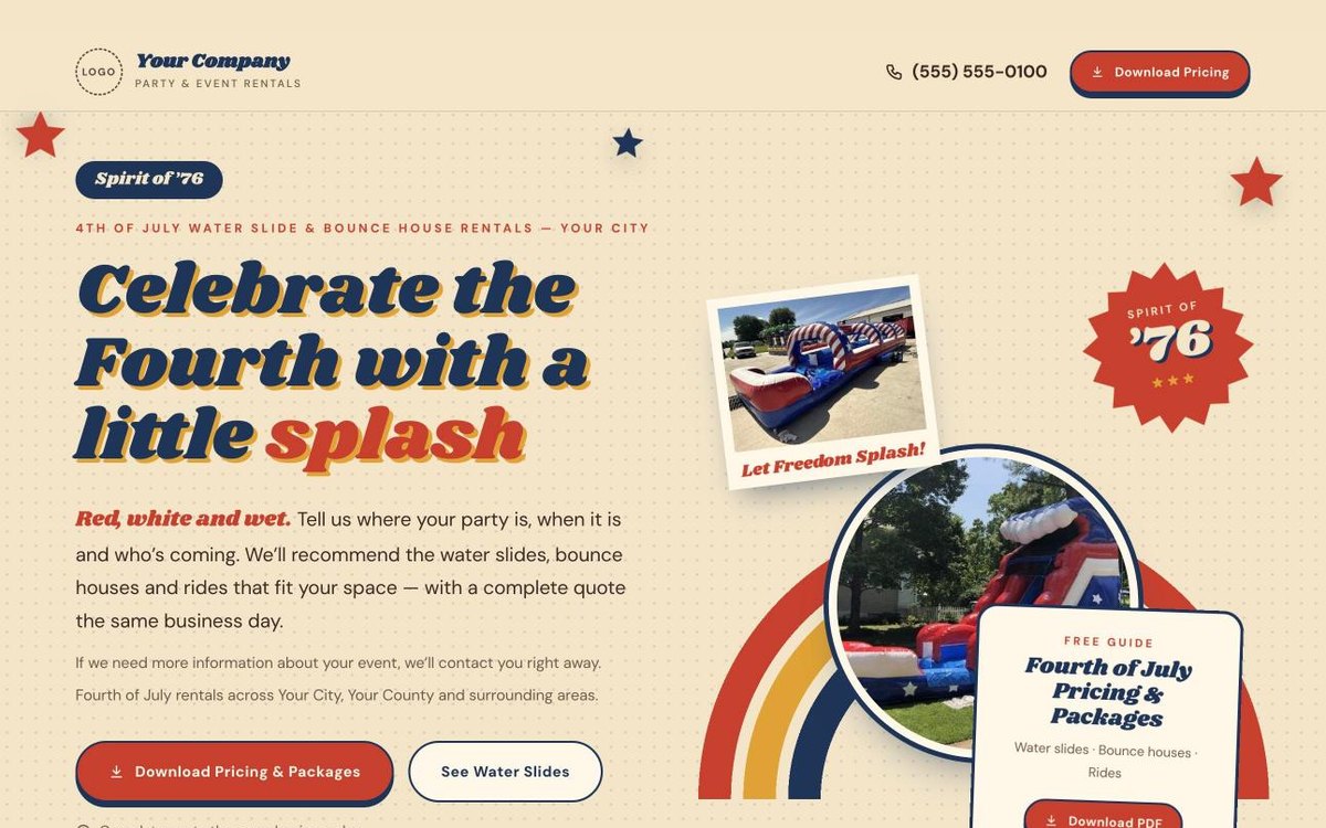 Spirit of ’76 Fourth of July